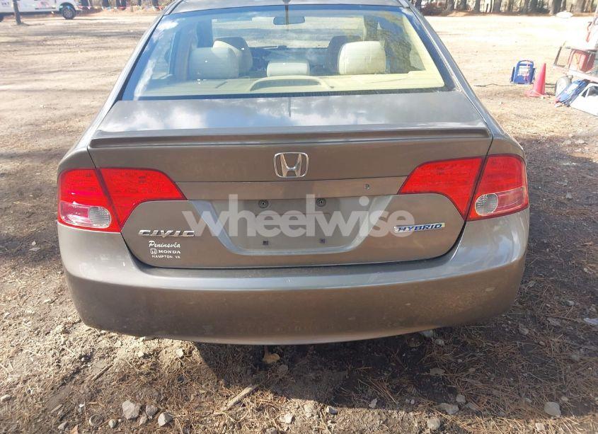 Photo 16 of 2006 Honda Civic HYBRID (VIN JHMFA36276S023241)