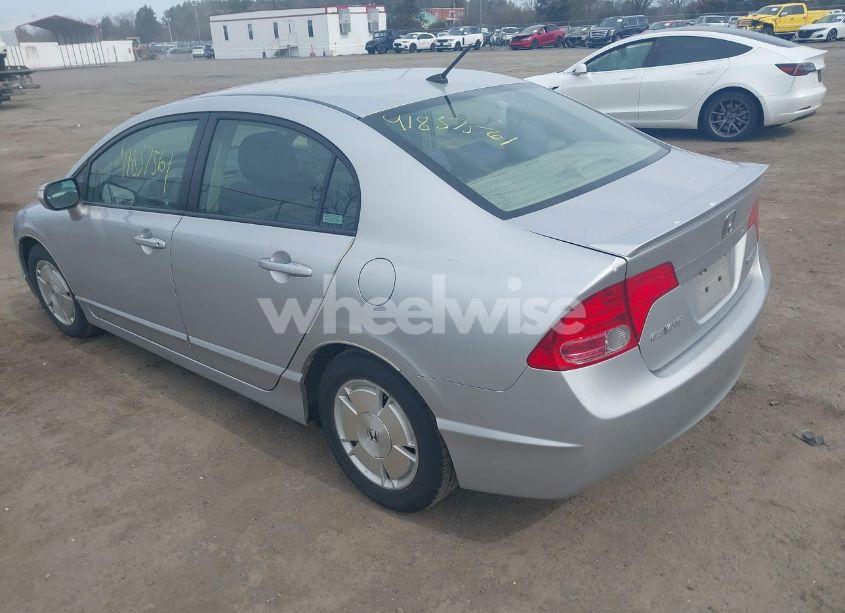 Photo 3 of 2007 Honda Civic HYBRID (VIN JHMFA36277S025296)