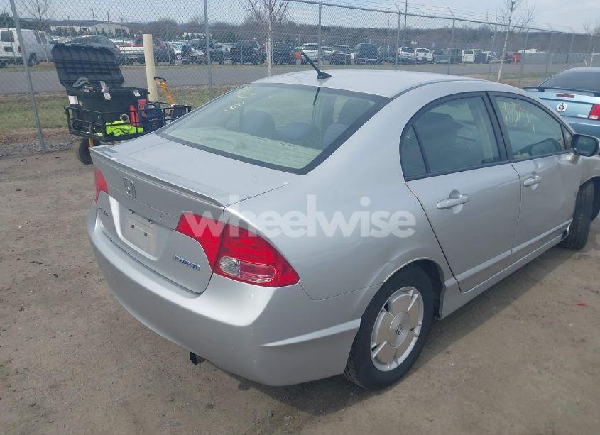 Photo 4 of 2007 Honda Civic HYBRID (VIN JHMFA36277S025296)