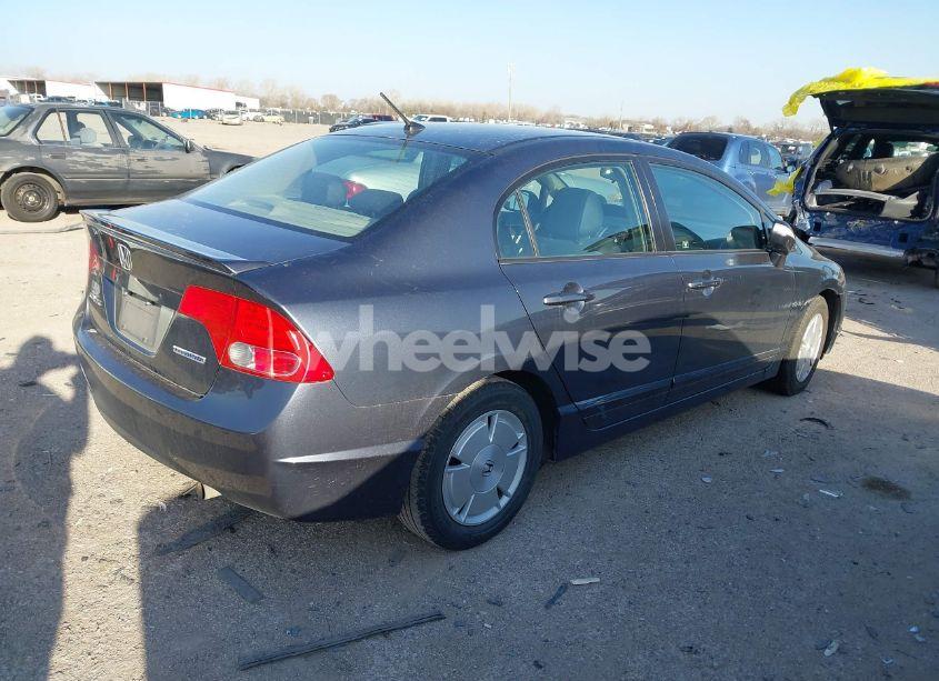 Photo 4 of 2007 Honda Civic HYBRID (VIN JHMFA36277S029820)