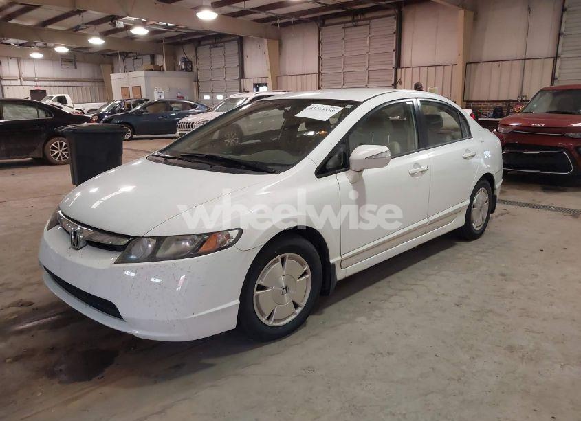 Photo 2 of 2008 Honda Civic HYBRID (VIN JHMFA36278S014381)