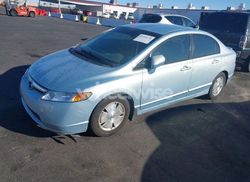 Photo 2 of 2008 Honda Civic HYBRID (VIN JHMFA36278S014610)