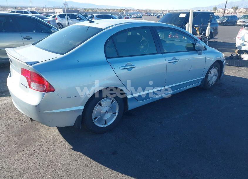 Photo 4 of 2008 Honda Civic HYBRID (VIN JHMFA36278S014610)