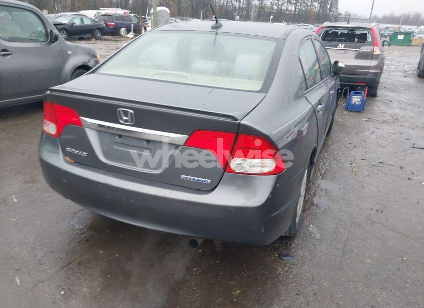 Photo 4 of 2009 Honda Civic HYBRID (VIN JHMFA36279S005844)