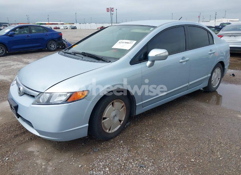 Photo 2 of 2006 Honda Civic HYBRID (VIN JHMFA36286S004617)