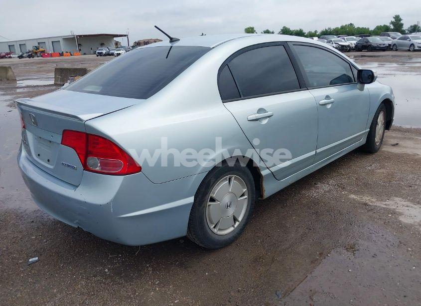 Photo 4 of 2006 Honda Civic HYBRID (VIN JHMFA36286S004617)
