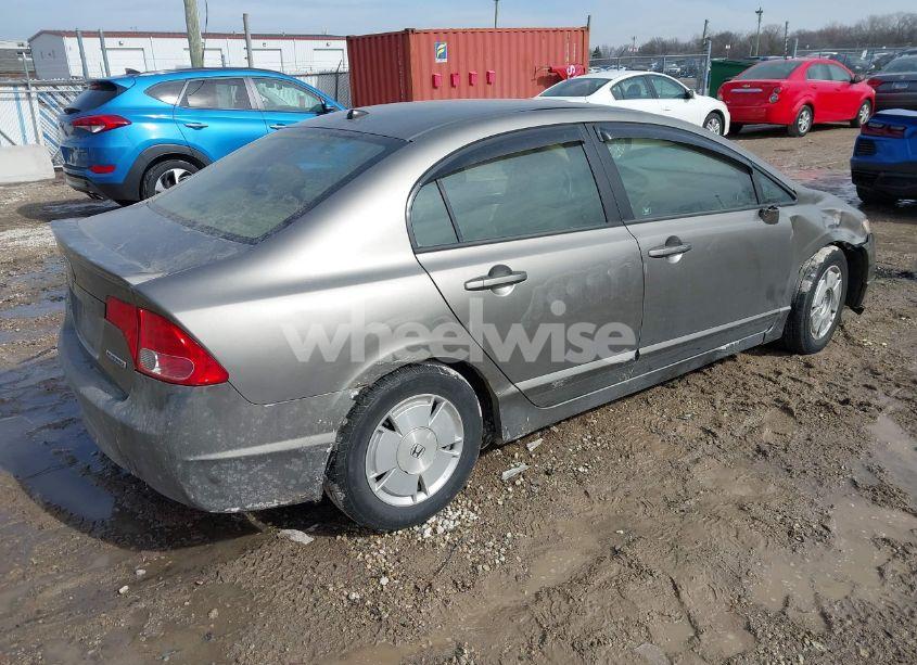 Photo 4 of 2006 Honda Civic HYBRID (VIN JHMFA36286S014516)
