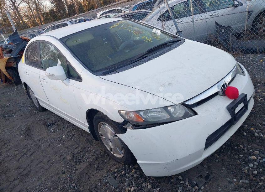 2006 Honda Civic HYBRID (VIN JHMFA36286S029727) main photo