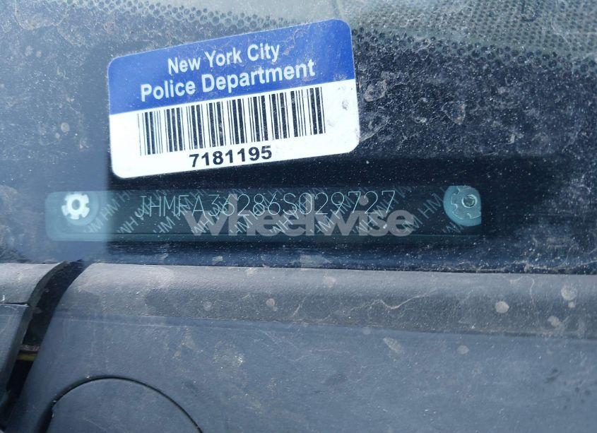 Photo 11 of 2006 Honda Civic HYBRID (VIN JHMFA36286S029727)