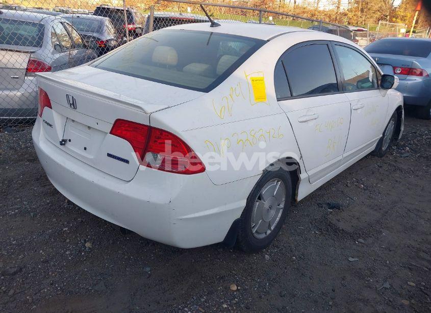 Photo 4 of 2006 Honda Civic HYBRID (VIN JHMFA36286S029727)