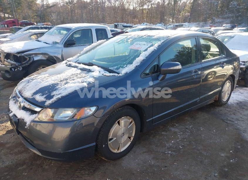 Photo 2 of 2008 Honda Civic HYBRID (VIN JHMFA36288S007391)