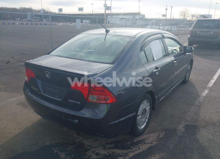 Photo 4 of 2008 Honda Civic HYBRID (VIN JHMFA36288S008010)