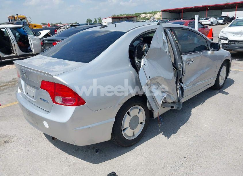 Photo 4 of 2008 Honda Civic HYBRID (VIN JHMFA36288S017421)