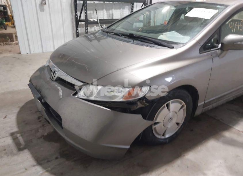 Photo 6 of 2008 Honda Civic HYBRID (VIN JHMFA36288S023493)