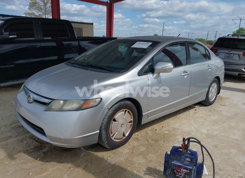 Photo 2 of 2008 Honda Civic HYBRID (VIN JHMFA36288S027382)