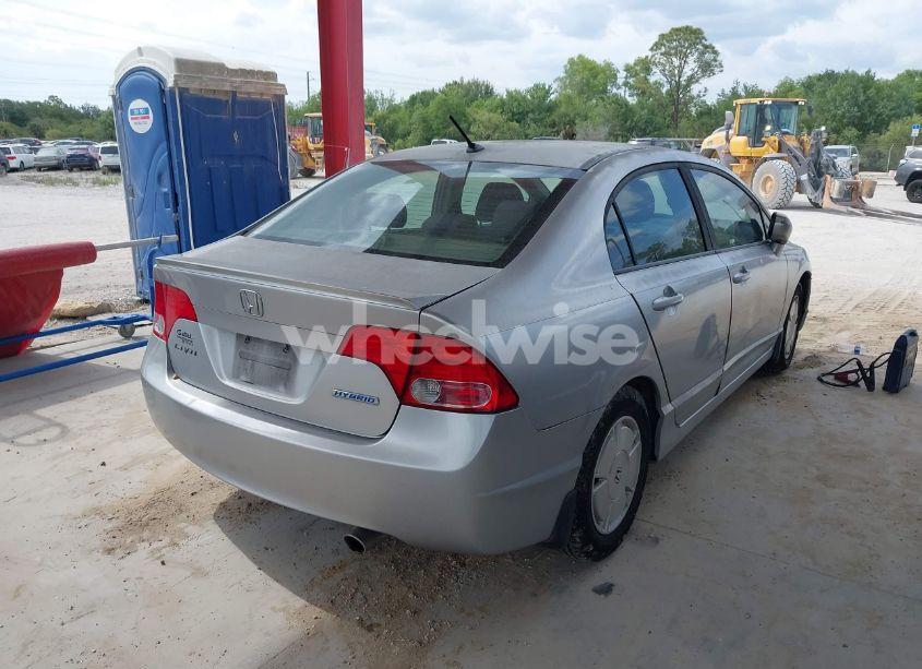 Photo 4 of 2008 Honda Civic HYBRID (VIN JHMFA36288S027382)
