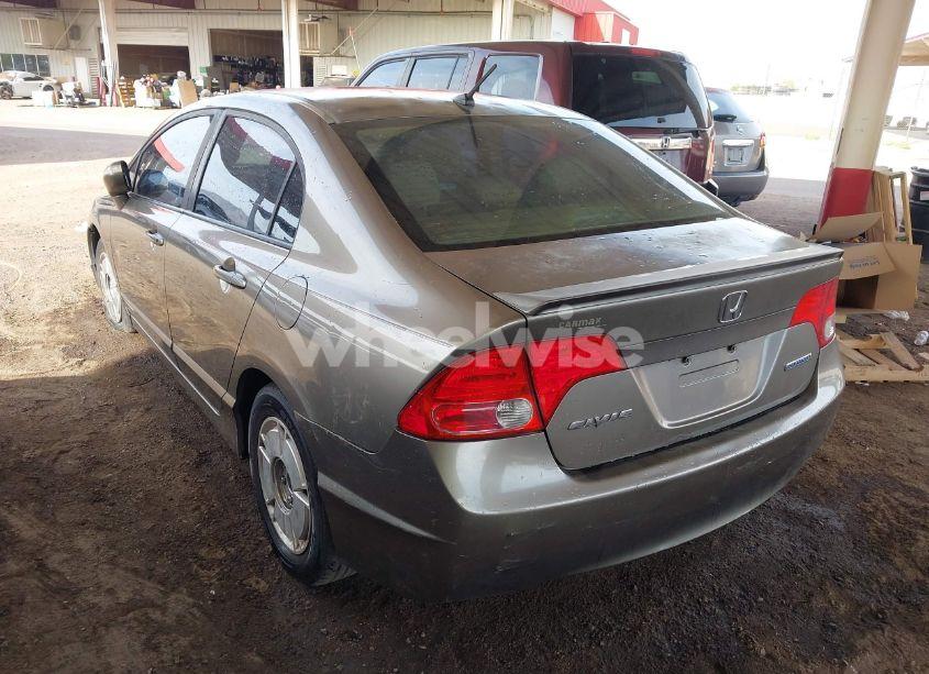 Photo 3 of 2008 Honda Civic HYBRID (VIN JHMFA36288S028290)