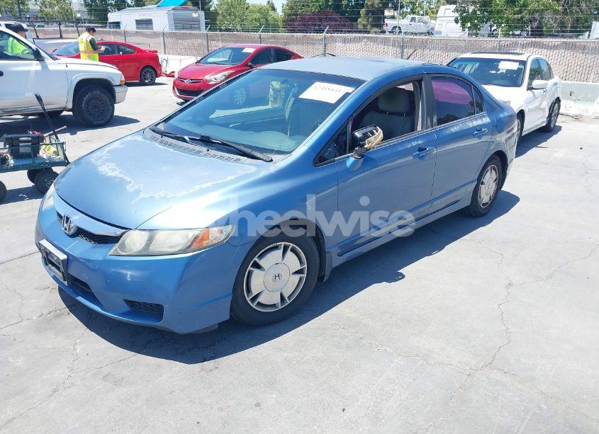 Photo 2 of 2009 Honda Civic HYBRID (VIN JHMFA36289S000202)