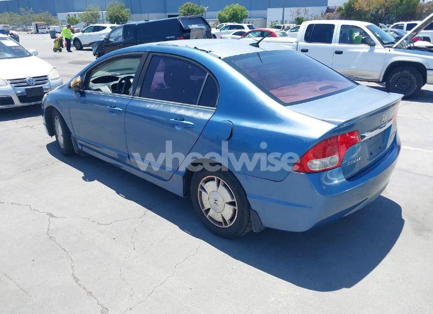 Photo 3 of 2009 Honda Civic HYBRID (VIN JHMFA36289S000202)