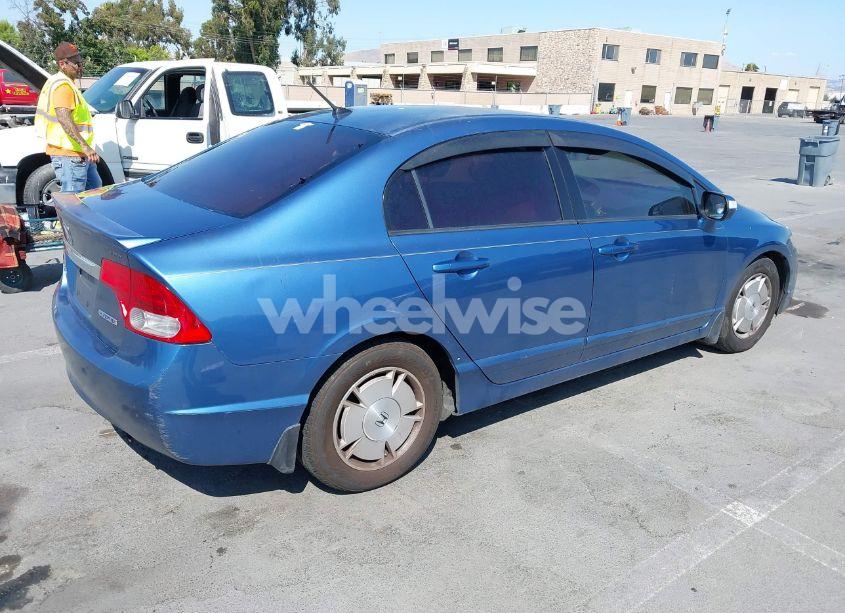 Photo 4 of 2009 Honda Civic HYBRID (VIN JHMFA36289S005142)