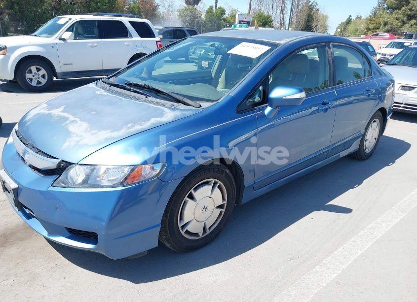 Photo 2 of 2009 Honda Civic HYBRID (VIN JHMFA36289S009420)
