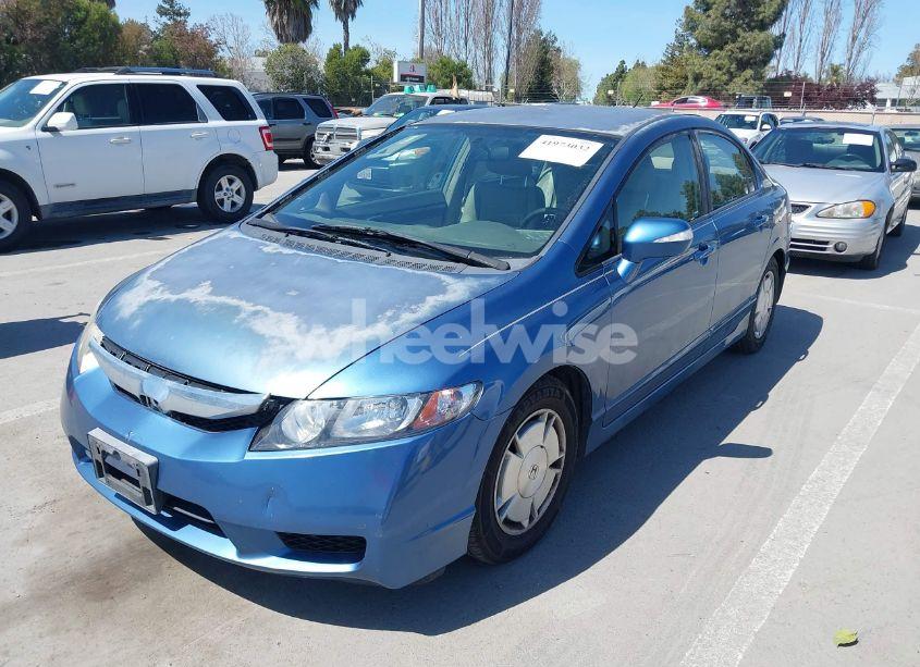 Photo 6 of 2009 Honda Civic HYBRID (VIN JHMFA36289S009420)