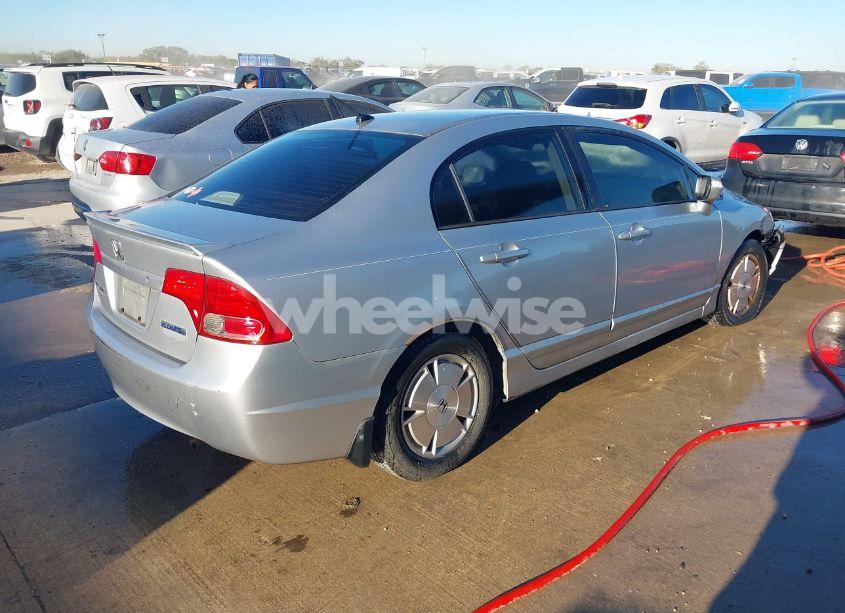 Photo 4 of 2006 Honda Civic HYBRID (VIN JHMFA36296S002343)