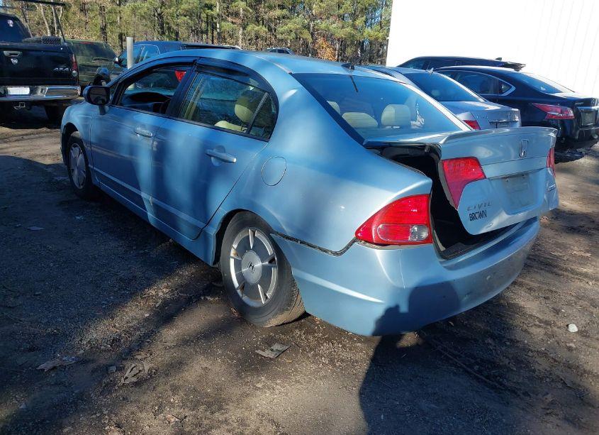 Photo 3 of 2006 Honda Civic HYBRID (VIN JHMFA36296S006845)