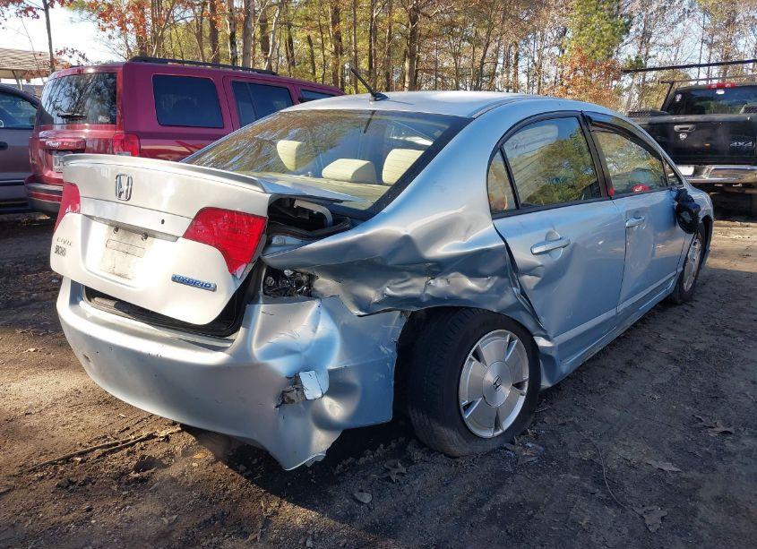 Photo 6 of 2006 Honda Civic HYBRID (VIN JHMFA36296S006845)