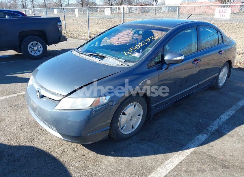 Photo 2 of 2007 Honda Civic HYBRID (VIN JHMFA36297S000982)