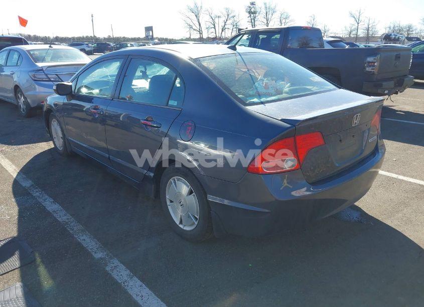 Photo 3 of 2007 Honda Civic HYBRID (VIN JHMFA36297S000982)