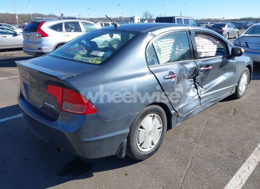 Photo 4 of 2007 Honda Civic HYBRID (VIN JHMFA36297S000982)