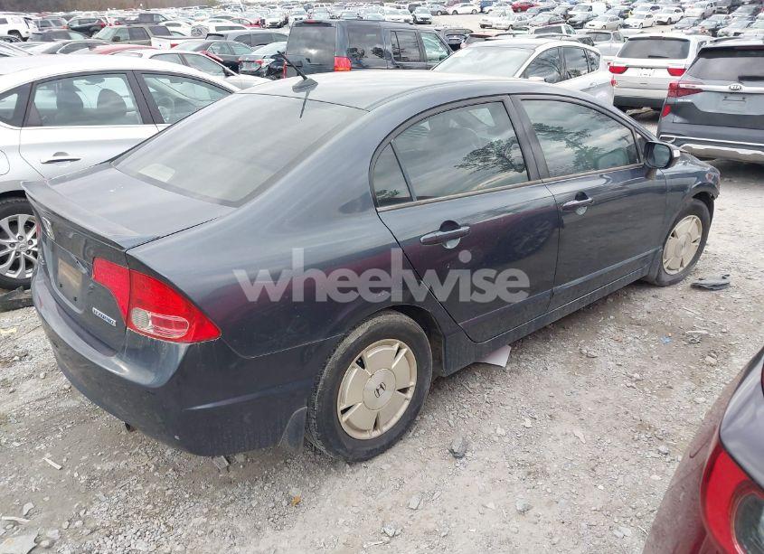 Photo 4 of 2007 Honda Civic HYBRID (VIN JHMFA36297S005227)