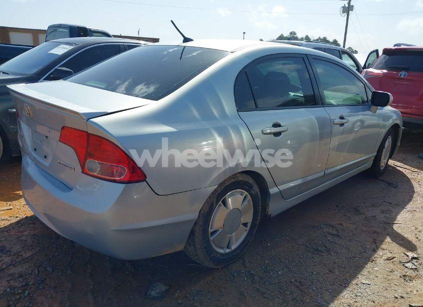 Photo 4 of 2007 Honda Civic HYBRID (VIN JHMFA36297S023212)