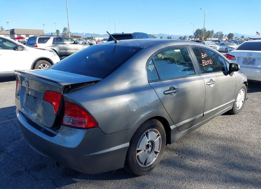 Photo 4 of 2007 Honda Civic HYBRID (VIN JHMFA36297S027860)