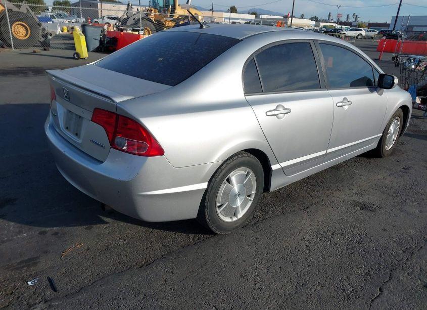Photo 4 of 2007 Honda Civic HYBRID (VIN JHMFA36297S028524)