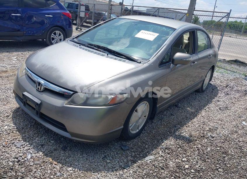 Photo 2 of 2008 Honda Civic HYBRID (VIN JHMFA36298S001454)