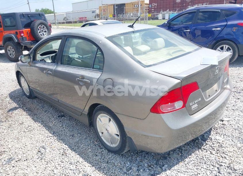 Photo 3 of 2008 Honda Civic HYBRID (VIN JHMFA36298S001454)