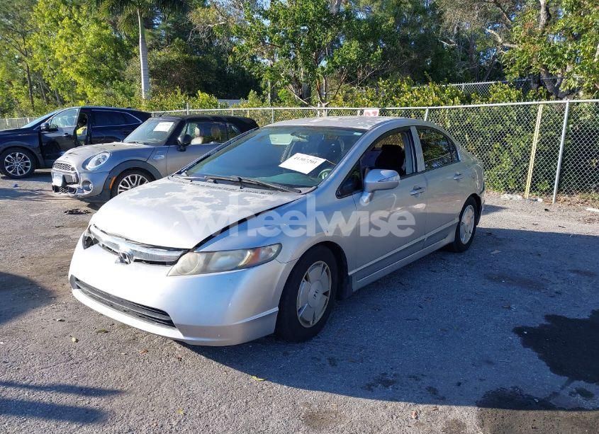 Photo 2 of 2008 Honda Civic HYBRID (VIN JHMFA36298S006315)