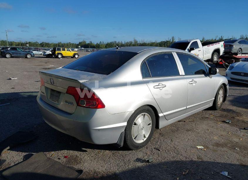 Photo 4 of 2008 Honda Civic HYBRID (VIN JHMFA36298S006315)