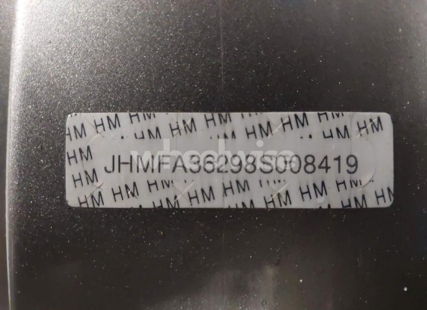 Photo 17 of 2008 Honda Civic HYBRID (VIN JHMFA36298S008419)