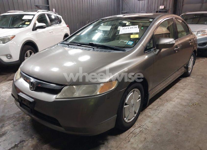 Photo 2 of 2008 Honda Civic HYBRID (VIN JHMFA36298S008419)