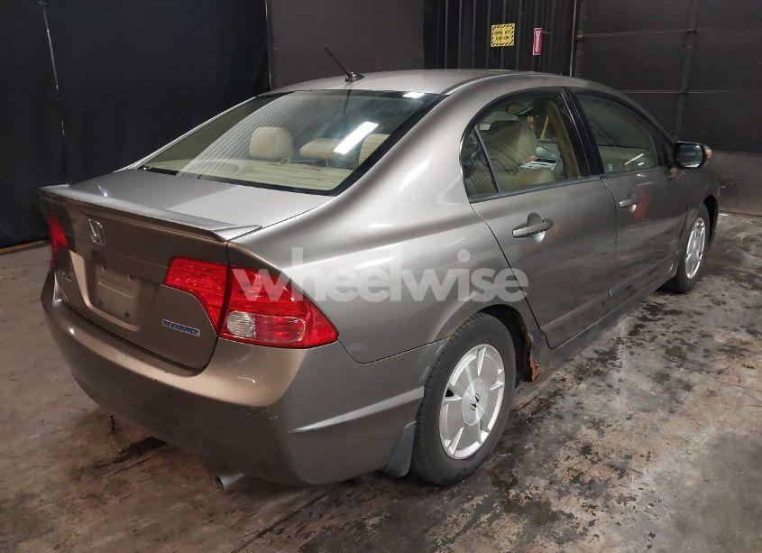Photo 4 of 2008 Honda Civic HYBRID (VIN JHMFA36298S008419)