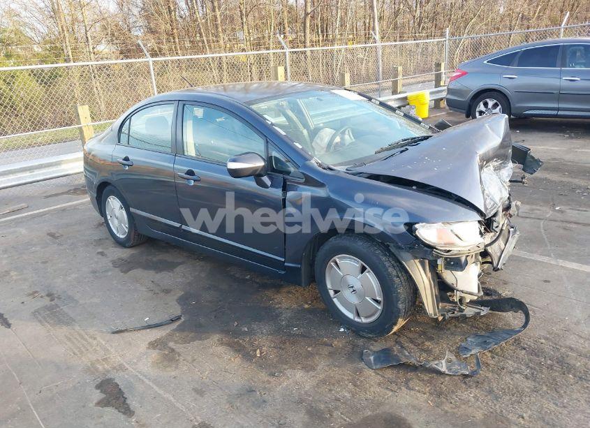 2008 Honda Civic HYBRID (VIN JHMFA36298S009702) main photo
