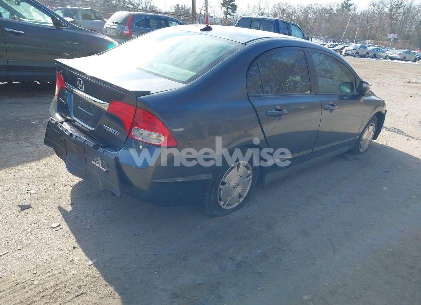Photo 4 of 2009 Honda Civic HYBRID (VIN JHMFA36299S001441)
