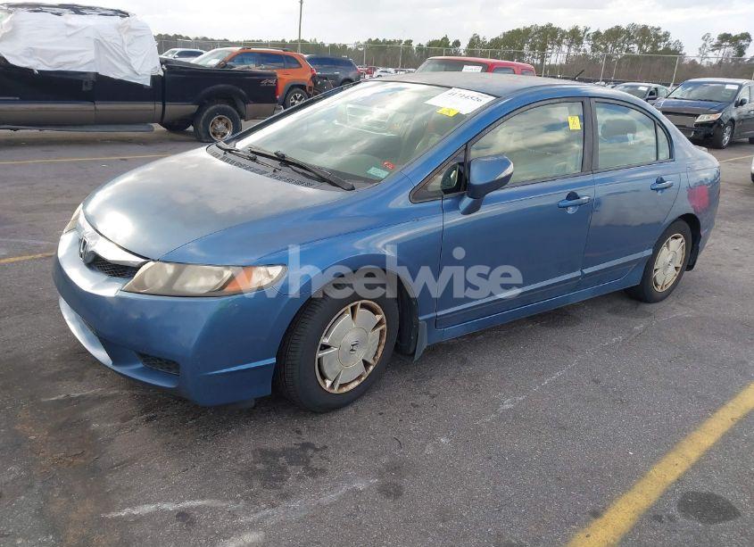 Photo 2 of 2009 Honda Civic HYBRID (VIN JHMFA36299S006123)