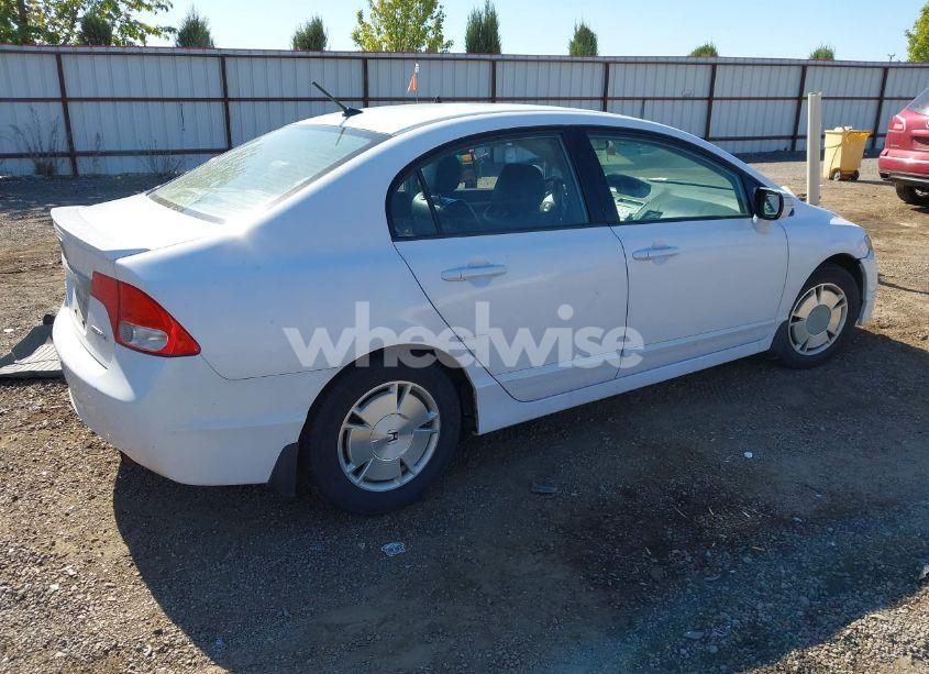 Photo 4 of 2009 Honda Civic HYBRID (VIN JHMFA36299S007935)