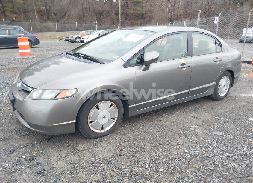 Photo 2 of 2006 Honda Civic HYBRID (VIN JHMFA362X6S004666)