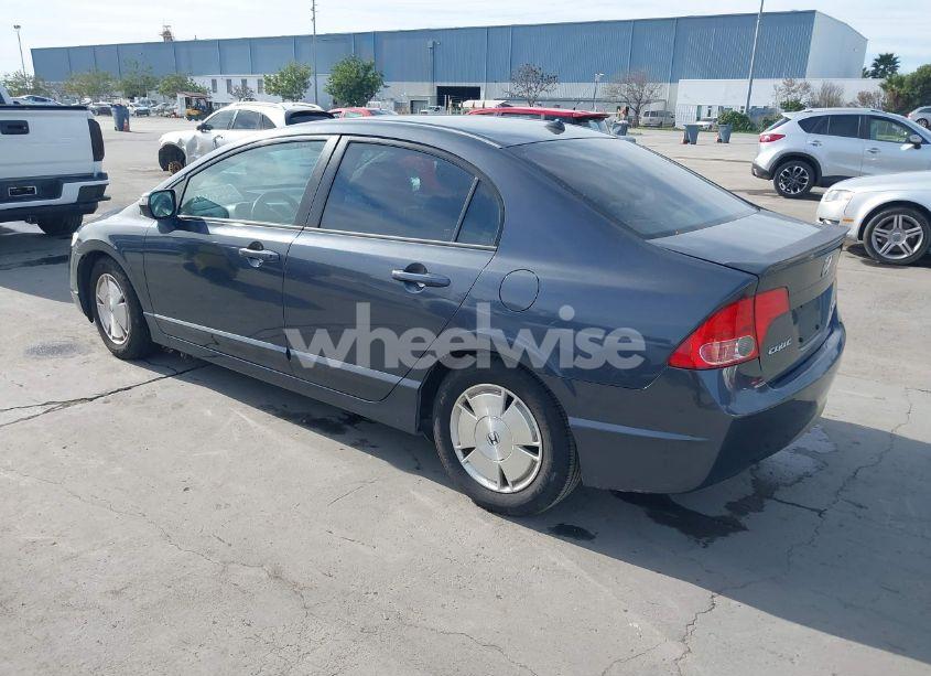 Photo 3 of 2006 Honda Civic HYBRID (VIN JHMFA362X6S010659)