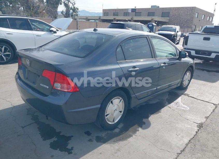 Photo 4 of 2006 Honda Civic HYBRID (VIN JHMFA362X6S010659)
